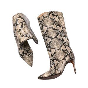 Schutz Maryana Tall Boots in Natural